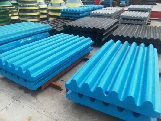 Επεξεργασία CNC Τμήματα ανταλλαγής πλάκας σαγόνου για το Telsmith 2044 2250 2540 3042 Σπαστικό σαγόνου