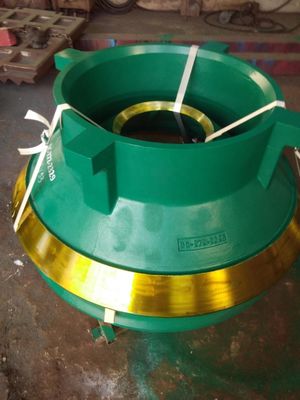 OEM αποδεκτό Κωνικό Crusher Wear Τμήματα Bowl Liner Κωνκώδης και Mantle για την εξόρυξη ενέργειας