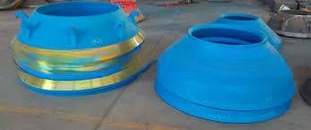 OEM αποδεκτό Κωνικό Crusher Wear Τμήματα Bowl Liner Κωνκώδης και Mantle για την εξόρυξη ενέργειας