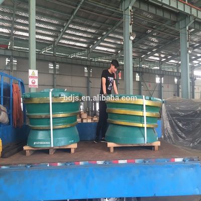 Εναλλακτικά εξαρτήματα GP500 GP11F για θρυμματιστικό σίδηρο υψηλού μαγγανίου για σκελετή και μανδύα φιάλης Mn18Cr2