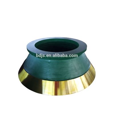 HP400 HP500 Κωνικό Συσσωρευτή Τμήματα φθοράς Mn18Cr2 Μανδύα και σκελετό σκελετή για τη διαδικασία σφυρηλάτησης