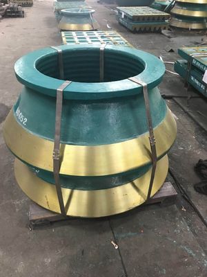Δυνατότητα Mantle And Bowl Liner για GP11F GP220 GP550 Επεξεργασία χύτευσης Τύπος χύτευσης