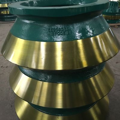 Δυνατότητα Mantle And Bowl Liner για GP11F GP220 GP550 Επεξεργασία χύτευσης Τύπος χύτευσης