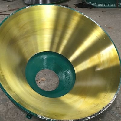 Μακροχρόνια διάρκεια ζωής HP500 Crusher Bowl Liner σε υλικό Mn18Cr2 για εξατομικευμένα μέρη φθοράς