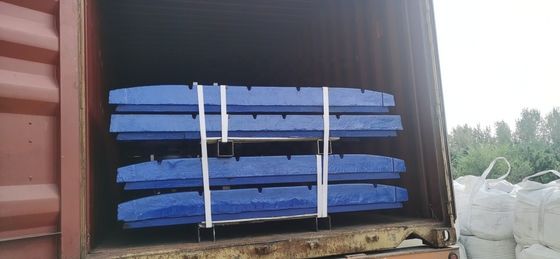 Ενεργειακή εξόρυξη OEM Casting Liner C80 Τμήματα κατακερματιστή σαγόνων Τίνακα σαγόνων 814390305300 με σχεδιασμό