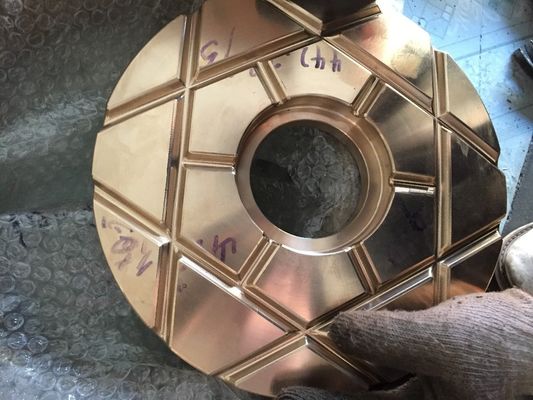 OEM Κωνικό Συσσωρευτή Μέρη από μπρούντζο για Sandvick H6800 Ελέγχου Αποδεκτή πλάκα φθοράς του έμβολο