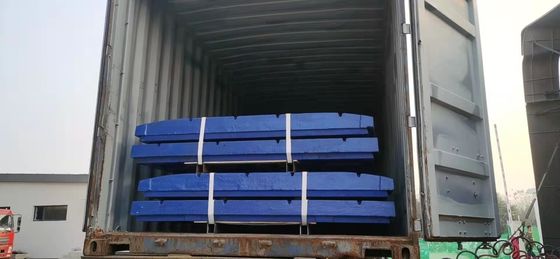 OEM αποδεκτό C80 σπαστικό σαγόνι σταθερή και κινητή πλάκα σαγόνι για την απαίτηση σας