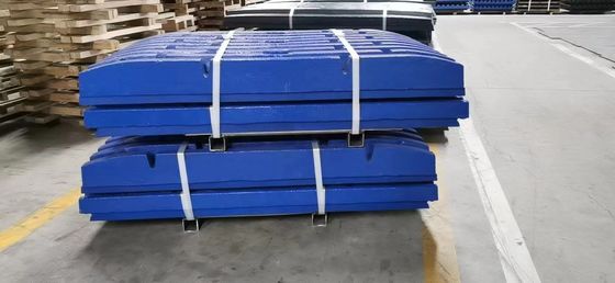 Επεξεργασία χύτευσης Τύπος Πλάκα σαγόνι κινητή για χάλυβα υψηλού μαγγανίου C125 Σπαστικό σαγόνι