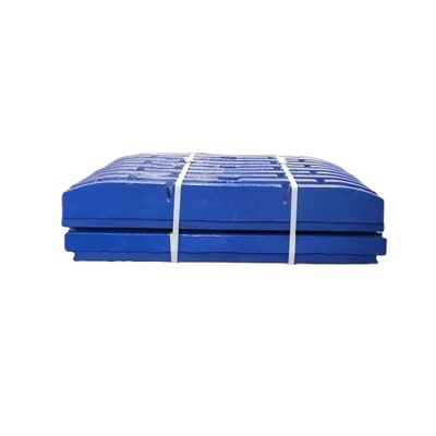 Δικαιούμενες OEM C125 C145 Crusher Cast Steel Wear Jaw Plates για τη βιομηχανία εξόρυξης ενέργειας