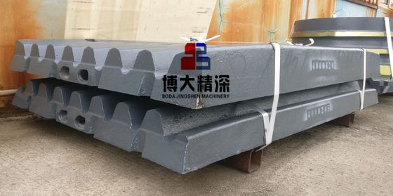 Σε όλο τον κόσμο CJ409 CJ411 Crusher Cast Steel Wear Πλάκες σαγόνι όλα για το όφελος σας