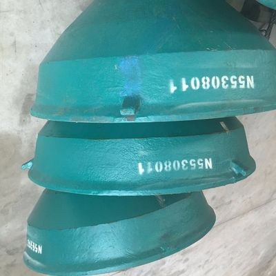 625.43 KG HP700 Κωνικό Συσσωρευτή Κωνικό Μανδύα Κούπα Εφοδιασμός Κούπα ανταλλακτικά φθοράς για την εξόρυξη μεταλλεύματος