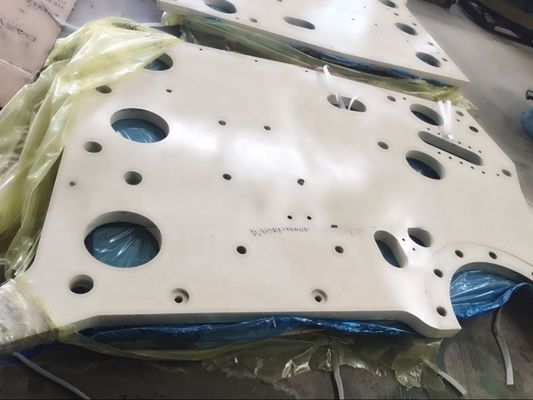 Πλακέτα πλάτης θρυμματιστή C125 OEM Τμήματα ανταλλακτικών θρυμματιστή σαγόνου για μηχανή θρυμματισμού