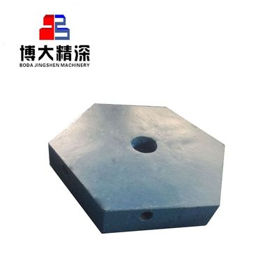 Προσαρμοσμένη πλάκα διανομής για CV129 Barmac VSI Specifications Crusher Machine