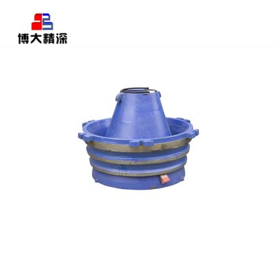 GP300S Quarry Cone Crusher Wear Parts Bowl Liner and Concave Δικαιούμενο OEM για την εξόρυξη μεταλλεύματος