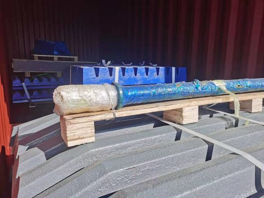 999KG υψηλού μαγγανίου C145 Τμήματα φθοράς του συντρίπτη σαγόνου Πλάκα σαγόνου σταθερή/κινούμενη για εξόρυξη μεταλλεύματος