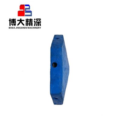 Προσαρμοσμένο Carbide Suit VSI Crusher Wear Parts CV117 Back up Tip Set για την εξόρυξη ενέργειας
