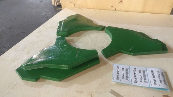Προσαρμοσμένα μέρη φθοράς VSI Crusher CV228 Κάτω πλάκα φθοράς για την εξόρυξη και την επεξεργασία ορυκτών