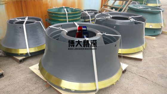Δικαιούμενο OEM CH430 High Manganese Cone Crusher Wear Parts Mantle and Concave για την εξόρυξη μεταλλεύματος