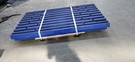 Υψηλής ανθεκτικότητας πλάκα γνάθου C110 για τμήματα γνάθου σε εξορύξεις μεταλλεύματος