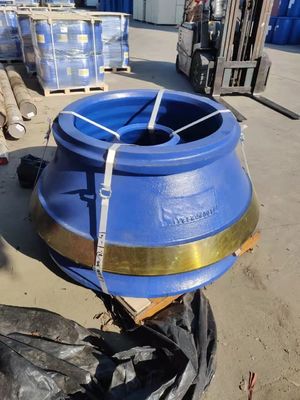 Κωνικό συντρίμμιο Mantle Bowl Liner HP500 HP700 HP800 σε διάφορα χρώματα για την εξόρυξη ενέργειας