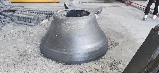 Ανταλλακτικά με υψηλή περιεκτικότητα σε χρωμικό χρώμα και υψηλή περιεκτικότητα σε μαγγάνιο για θρυμματοσυσκευαστή κώνου Τύπος επεξεργασίας ενέργειας εξόρυξης