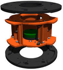 RC840 Barmac VSI Crusher ανταλλακτικά Rotor Assy για την απόδοση μηχανικής CNC