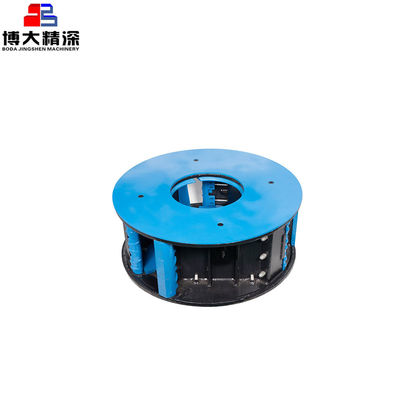 Χρωμικό περιστροφέας Assy MM0407480 για θραυστήρα RC840 VSI θραυστήρα Τμήματα φθοράς και πλάκα τροφοδότησης