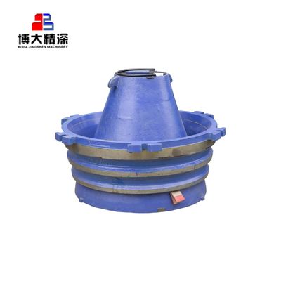 GP300 500 Mantle Single Hydraulic Cone Crusher Ανθεκτικός στην φθορά σκελετός για το λατομείο