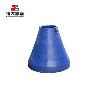 Ορυχείο Δικαιούμενο OEM Mantle Bowl Liner Cone Crusher Wear ανταλλακτικά GP100S 200S 300S 500S