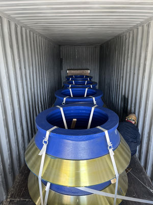 HP400 HP500 Κωνικό Συσσωρευτή Mn13cr2 Κουπίλο Liner Mantle Κομβικό για την επέκταση της παγκόσμιας αγοράς