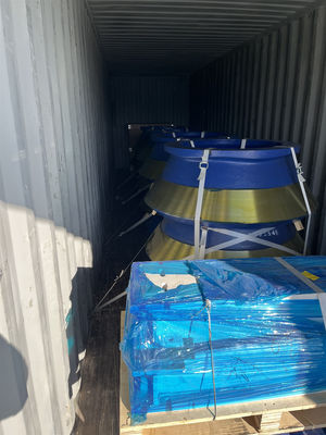 HP400 HP500 Κωνικό Συσσωρευτή Mn13cr2 Κουπίλο Liner Mantle Κομβικό για την επέκταση της παγκόσμιας αγοράς