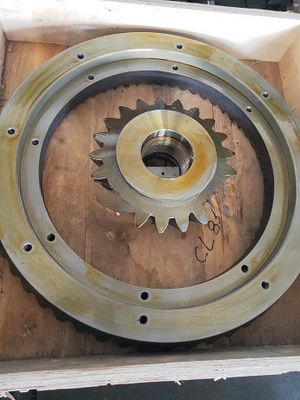 100KG βάρος κινητήρα ζευγάρι εργαλείων για βαρύ φορτίο εξορυκτικής πέτρας κωνικό συντρίμμιο