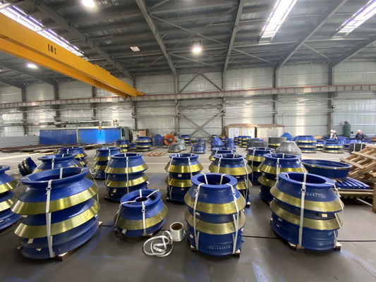 Δικαιούμενο OEM Mantle Stone Cone Crusher Wear Parts Κωνικό χύτεμα για επεξεργασία