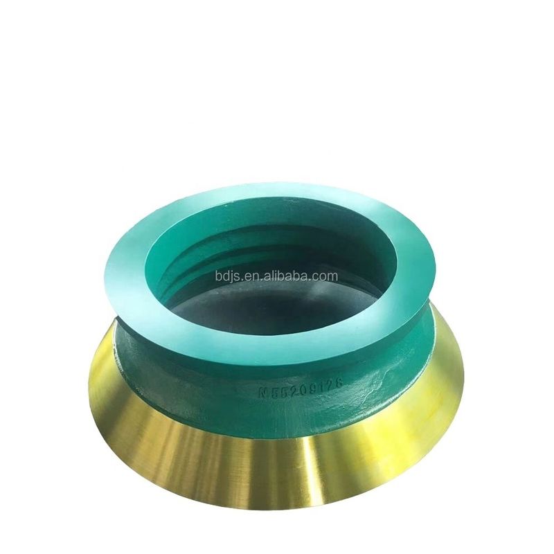 Δυνατότητα Mantle And Bowl Liner για GP11F GP220 GP550 Επεξεργασία χύτευσης Τύπος χύτευσης