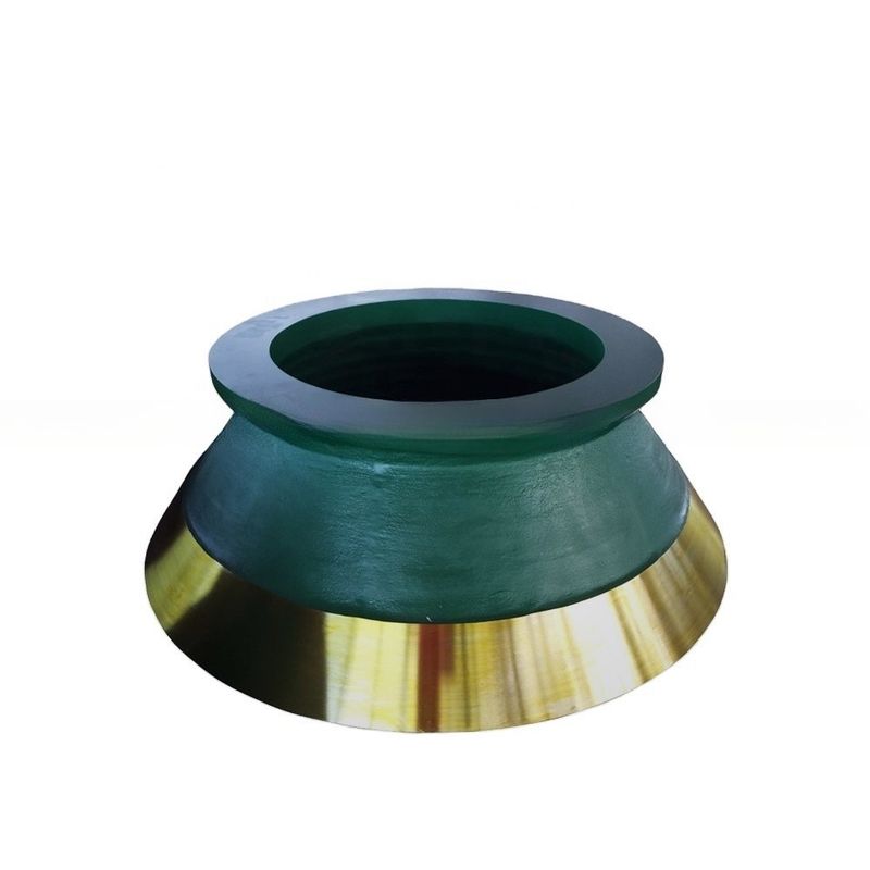 Μακροχρόνια διάρκεια ζωής HP500 Crusher Bowl Liner σε υλικό Mn18Cr2 για εξατομικευμένα μέρη φθοράς