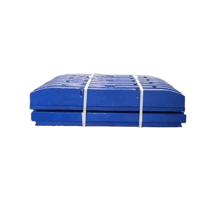 Δικαιούμενες OEM C125 C145 Crusher Cast Steel Wear Jaw Plates για τη βιομηχανία εξόρυξης ενέργειας