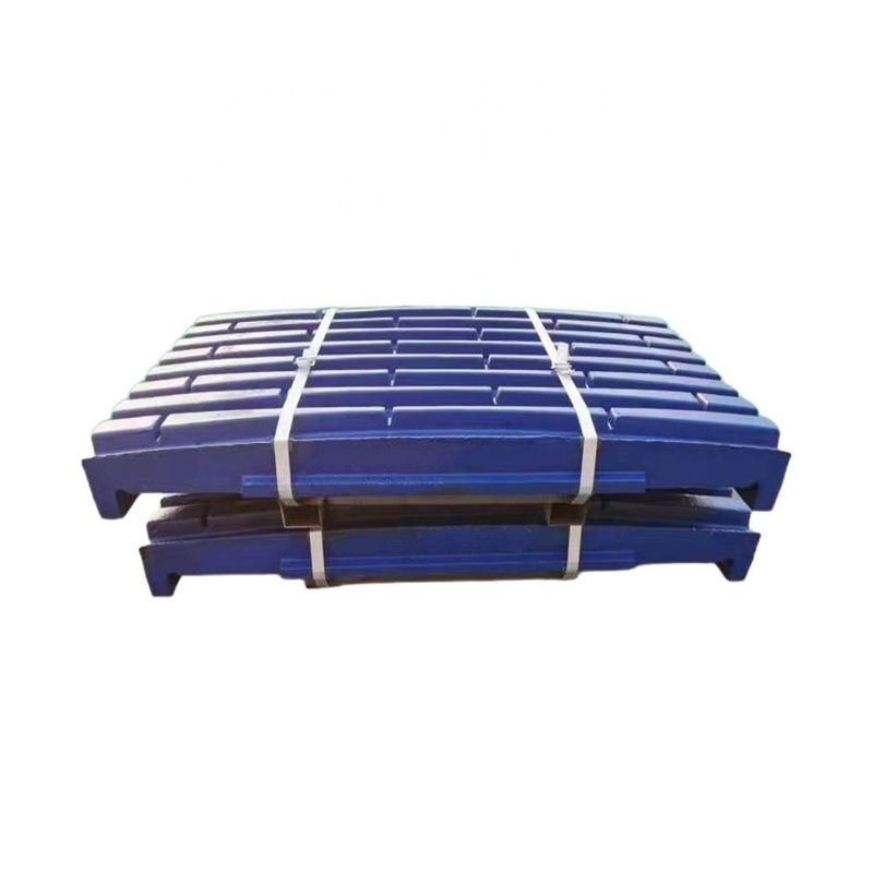 OEM Αποδεκτή πλάκα σαγόνι για C125 C145 σαγόνι συντρίμμιο εξορυκτικής μηχανής εξαρτήματα μαγγάνιο